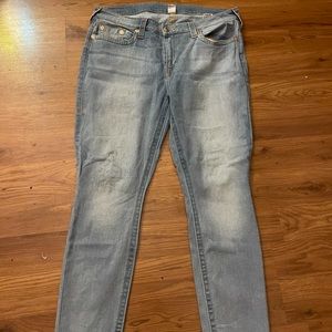 Curvy skinny True Religion size 34